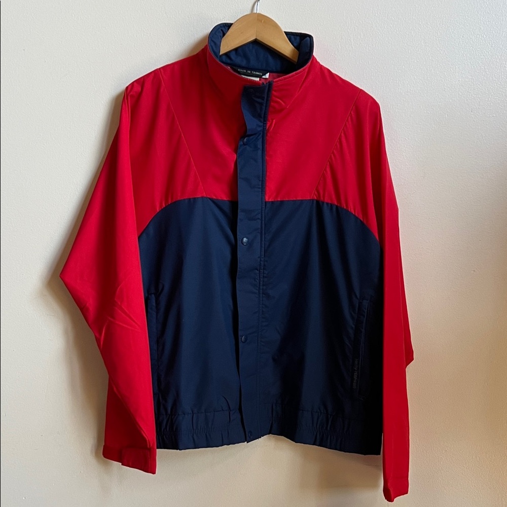 Helly Hansen Men's Red and Navy Windbreaker